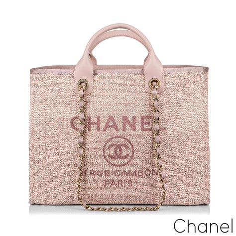 chanel tweed pink bag|chanel pink tote bag.